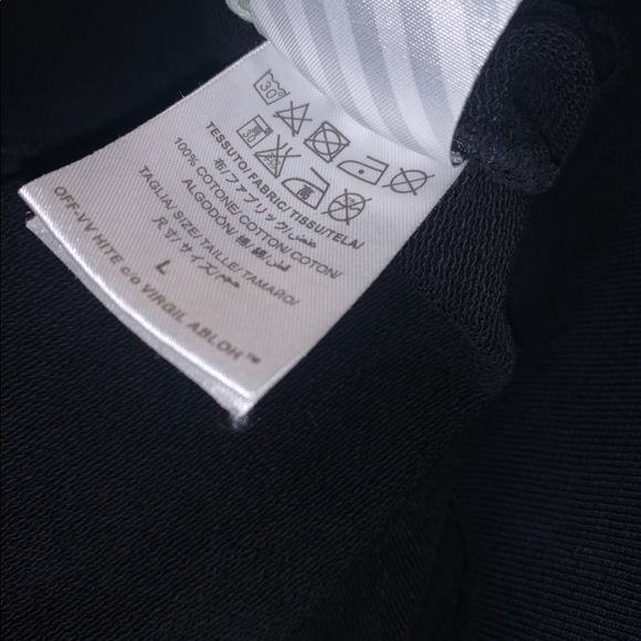 Off white graphic crew neck pullover - Picture 5 of 8